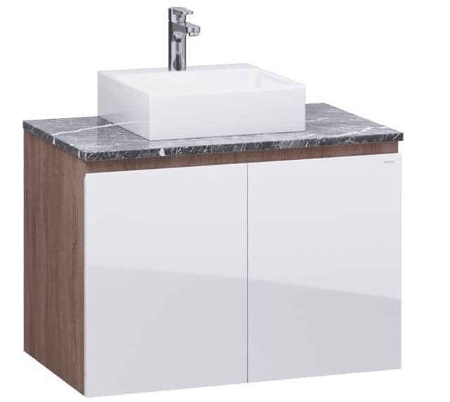 Bộ tủ chậu cao cấp đèn Mowoen MW6809S-80R