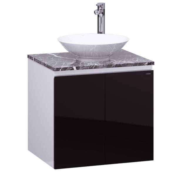 Bộ tủ chậu cao cấp Caesar LF5257 + EH48001ADV