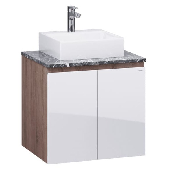 Bộ tủ chậu cao cấp Caesar LF5257 + EH48001ADV