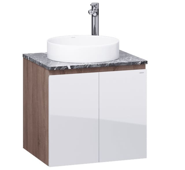 Bộ tủ chậu cao cấp Caesar LF5257 + EH48001ADV