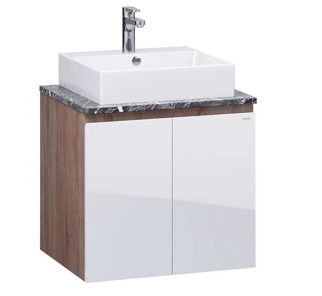 Bộ tủ chậu cao cấp Caesar LF5257 + EH48001ADV