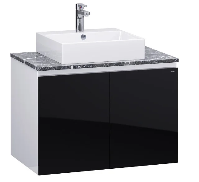 Bộ tủ chậu cao cấp đèn Mowoen MW6809S-80R