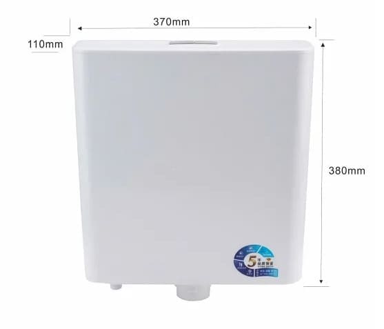 Két nước cho bồn cầu xổm và bồn cầu 2 nhấn Miken MK-212