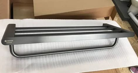 Giàn vắt khăn màu ghi Miken MKG-61122G