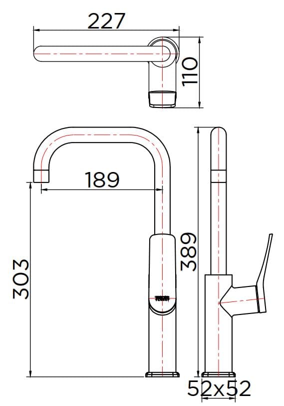 Vòi rửa bát Karat KF-02-927-41