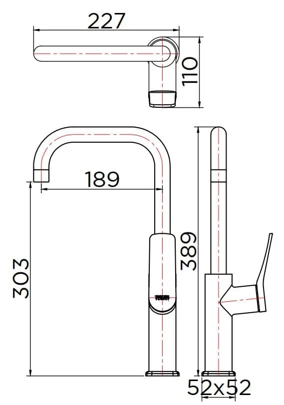Vòi rửa bát Karat KF-02-927-41