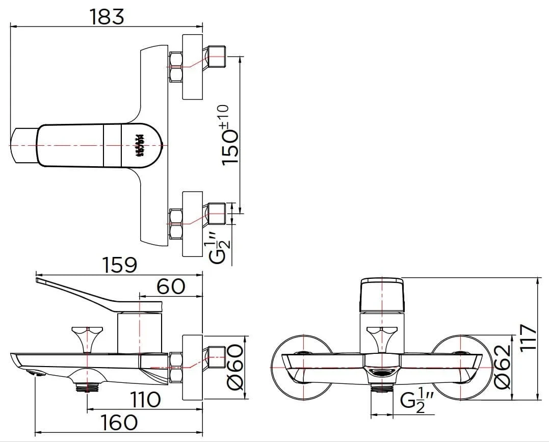 Sen Tắm Nóng Lạnh Mạ Vàng KARAT KF-02-720-41