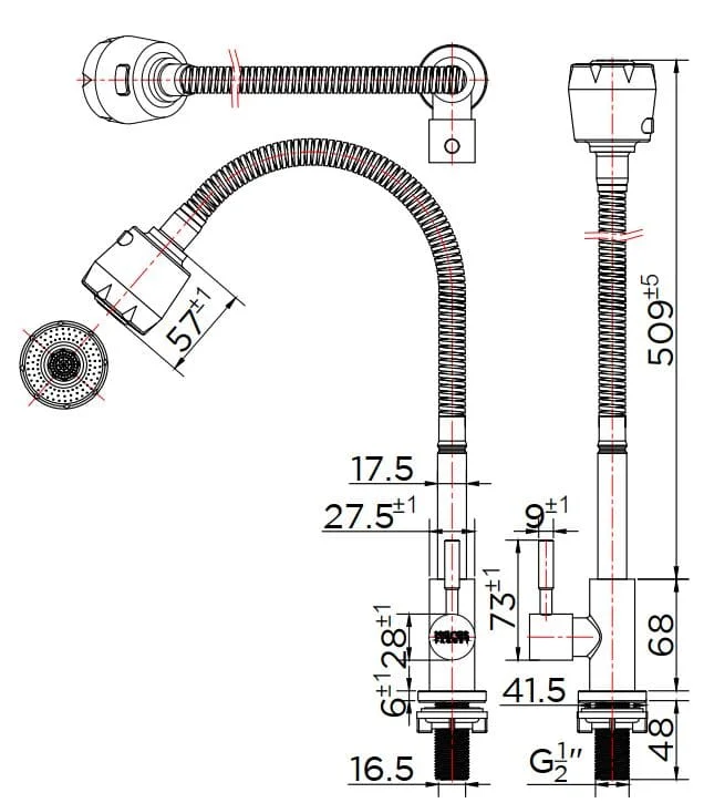 Vòi rửa bát Karat KF-02-927-41