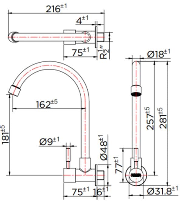 Vòi rửa bát Karat KF-02-927-41