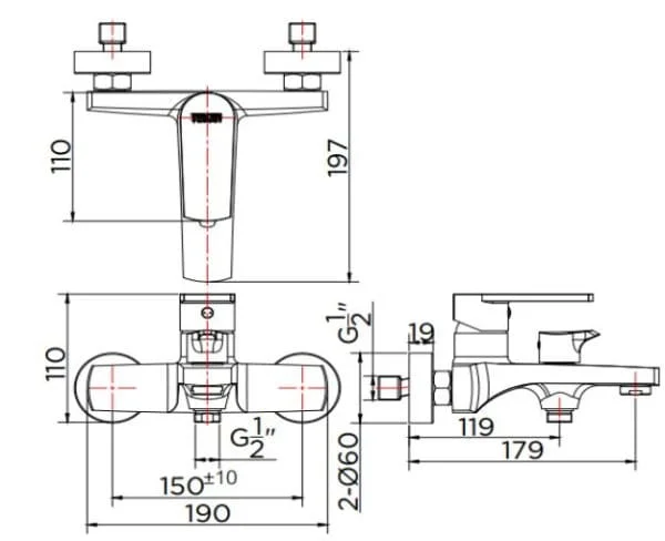 Sen Tắm Nóng Lạnh Mạ Chrome KARAT KF-68-720-50