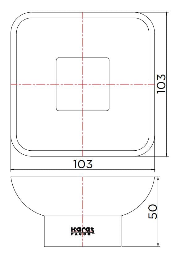Khay đựng xà phòng Karat KB-02-212-41