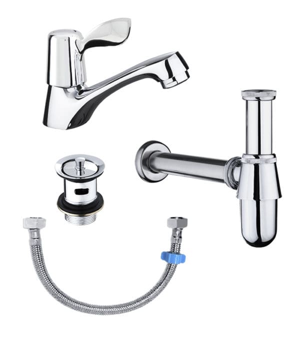 Vòi chậu rửa 1 lỗ nước lạnh Karat KF-49-610-63