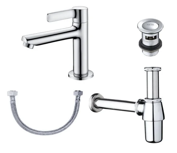 Vòi chậu rửa 1 lỗ nước lạnh Karat KF-49-610-63