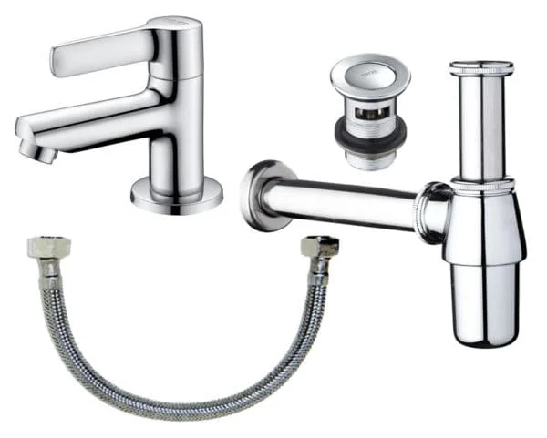 Vòi chậu rửa 1 lỗ nước lạnh Karat KF-49-610-63