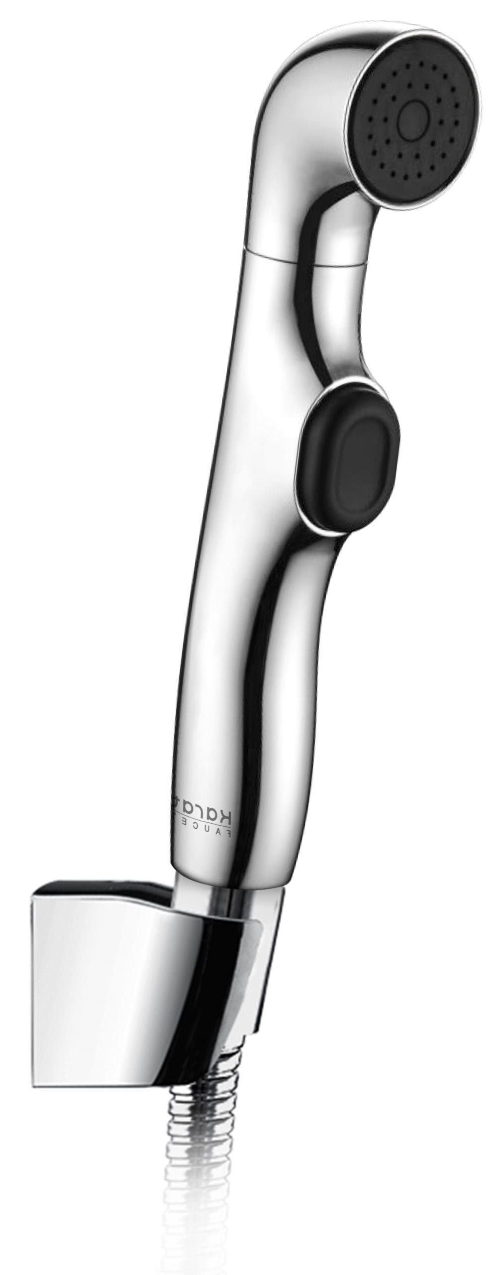 Vòi xịt vệ sinh mạ đen Karat KA-07-361-55