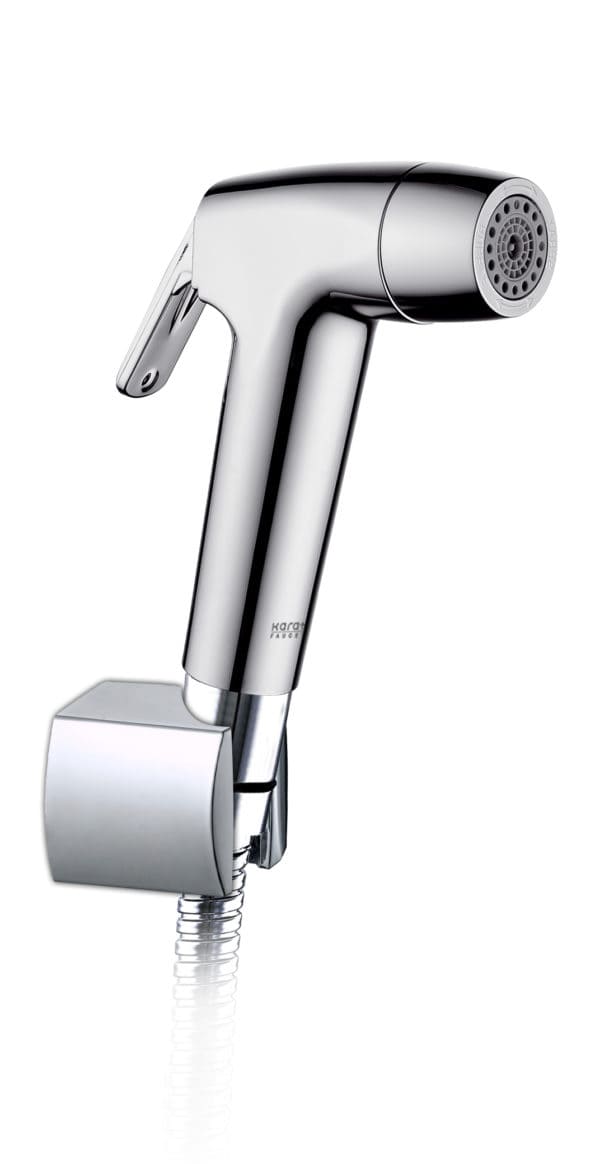 Vòi xịt vệ sinh mạ đen Karat KA-07-361-55