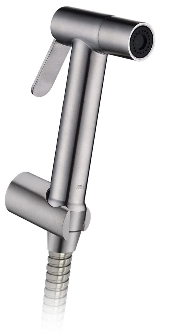 Vòi xịt vệ sinh mạ đen Karat KA-07-361-55