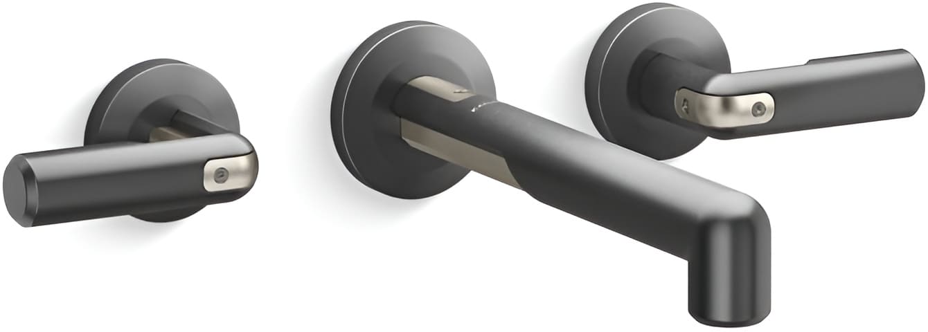 Vòi chậu rửa mặt nóng lạnh Kallista P34584-BN-BGP