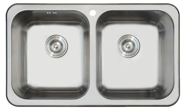 Chậu rửa bát 2 hố Karat KK-01-020H-63