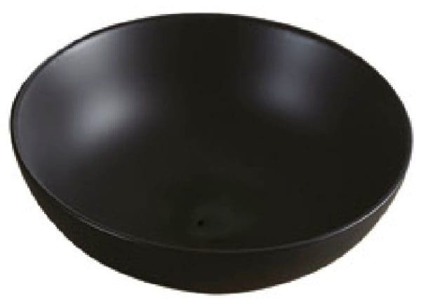 Chậu rửa lavabo đặt bàn màu đen Karat ECW-01-200-55