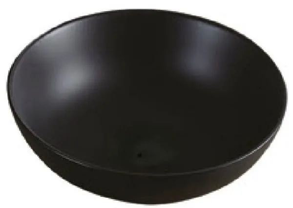 Chậu rửa lavabo đặt bàn màu đen Karat ECW-01-200-55