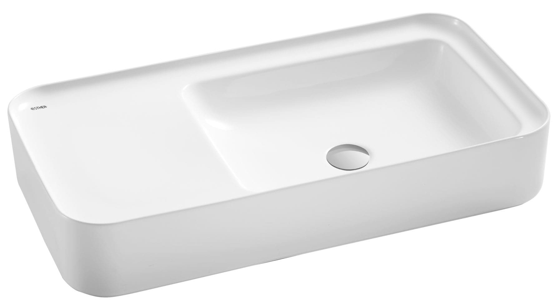 Chậu rửa lavabo đặt bàn Karat ECW-07-210-11
