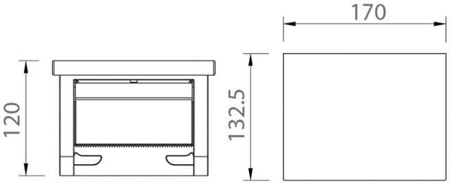 Bản vẽ kỹ thuật lô giấy Techbath T1105.10