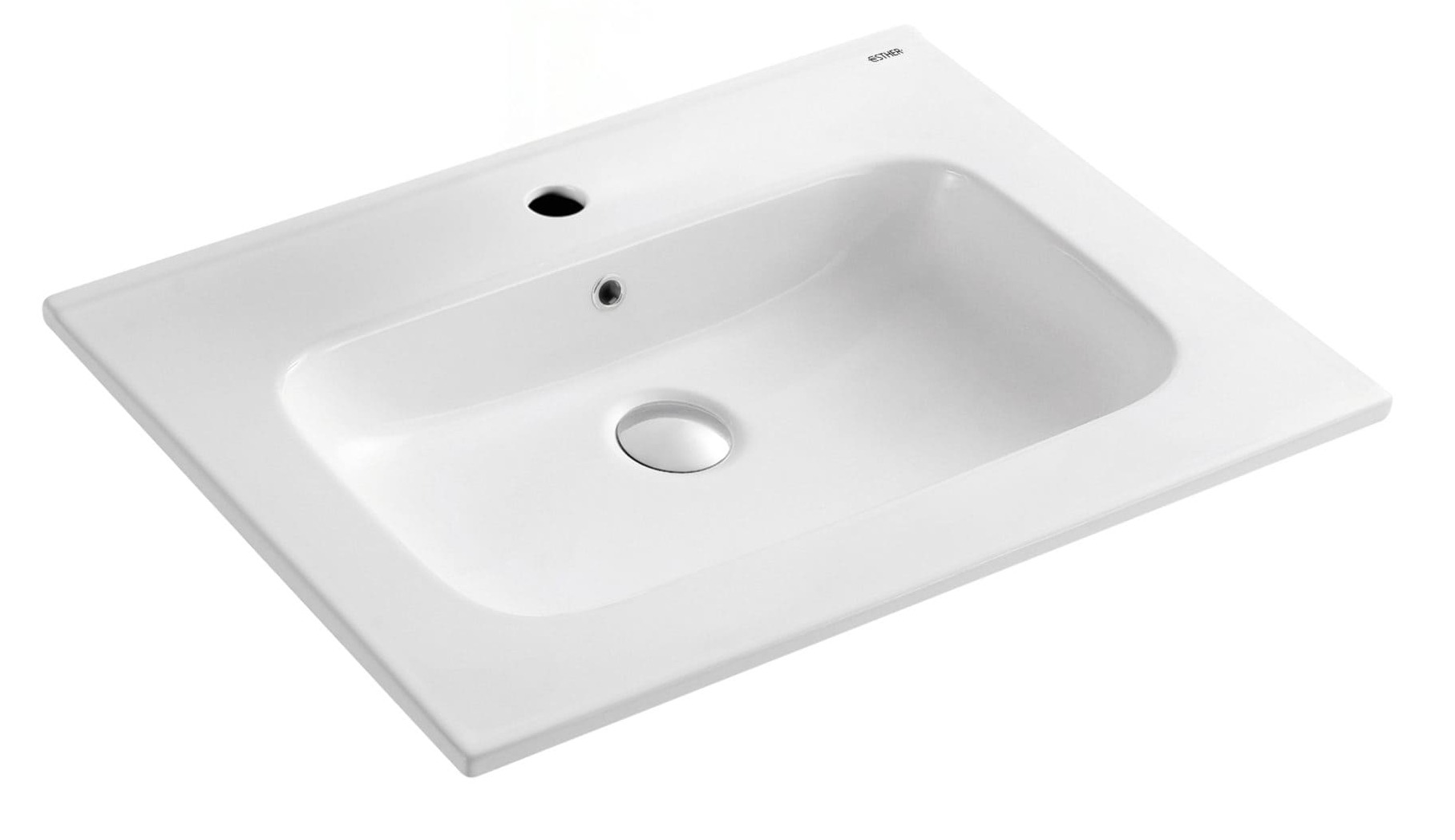 Chậu rửa lavabo bàn đá Karat ECW-01-311F-11