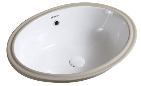 Chậu rửa lavabo âm bàn đá Karat ECW-02-420F-11