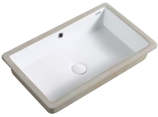 Chậu rửa lavabo âm bàn đá Karat ECW-04-410F-11