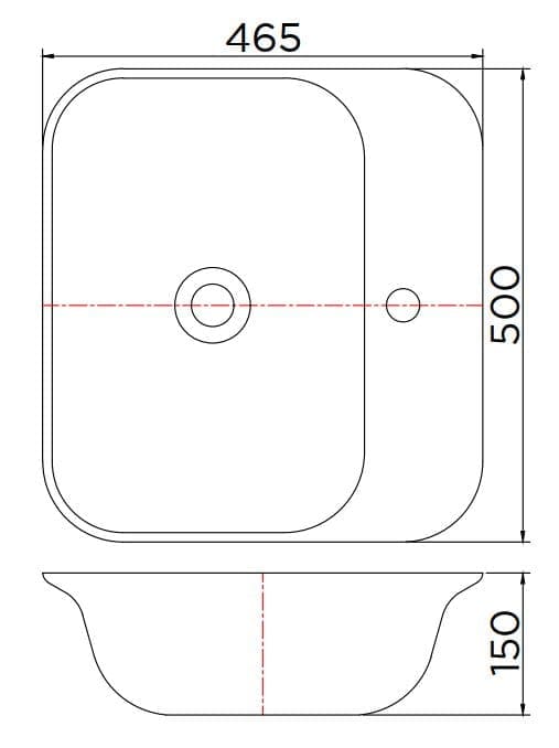 Bản vẽ kỹ thuật bồn tắm đá nhân tạo đặt sàn 1.8m Karat ESB-03-120F-11