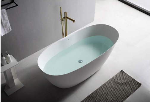 Bồn tắm đá nhân tạo đặt sàn 1.6m Karat ESB-01-120F-11