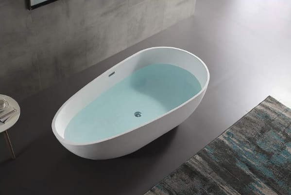 Bồn tắm đá nhân tạo đặt sàn 1.6m Karat ESB-01-130F-11