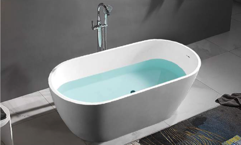 Bồn tắm đá nhân tạo đặt sàn 1.7m Karat ESB-02-120F-11