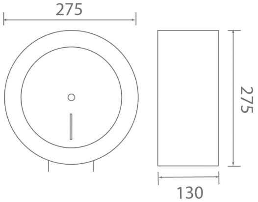 Bản vẽ kỹ thuật giỏ giấy Techbath T1705.01
