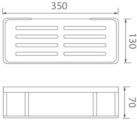 Bản vẽ giá đề đồ Techbath T1314.03