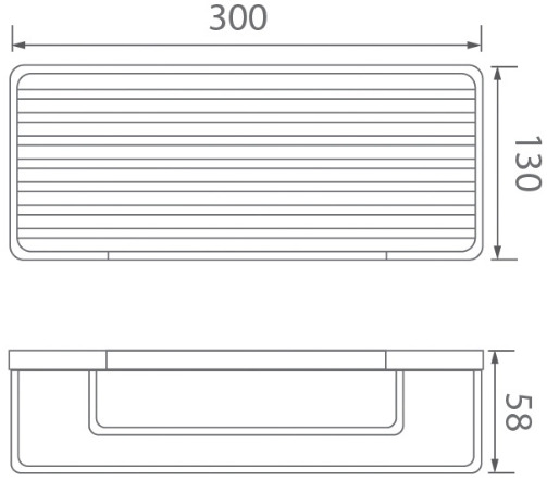 Bản vẽ giá đề đồ Techbath T1314.07