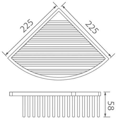 Bản vẽ giá đề đồ Techbath T1614.01
