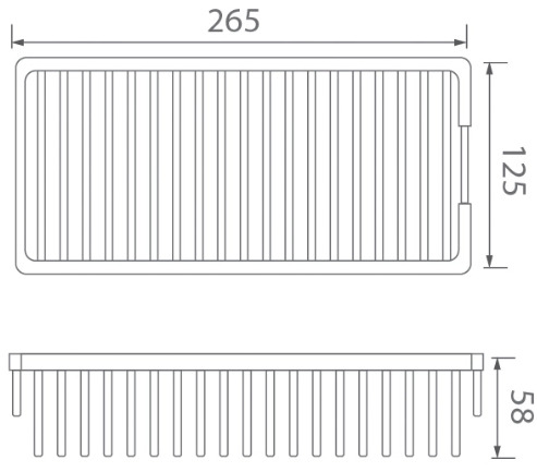 Bản vẽ giá đề đồ Techbath T1614.02