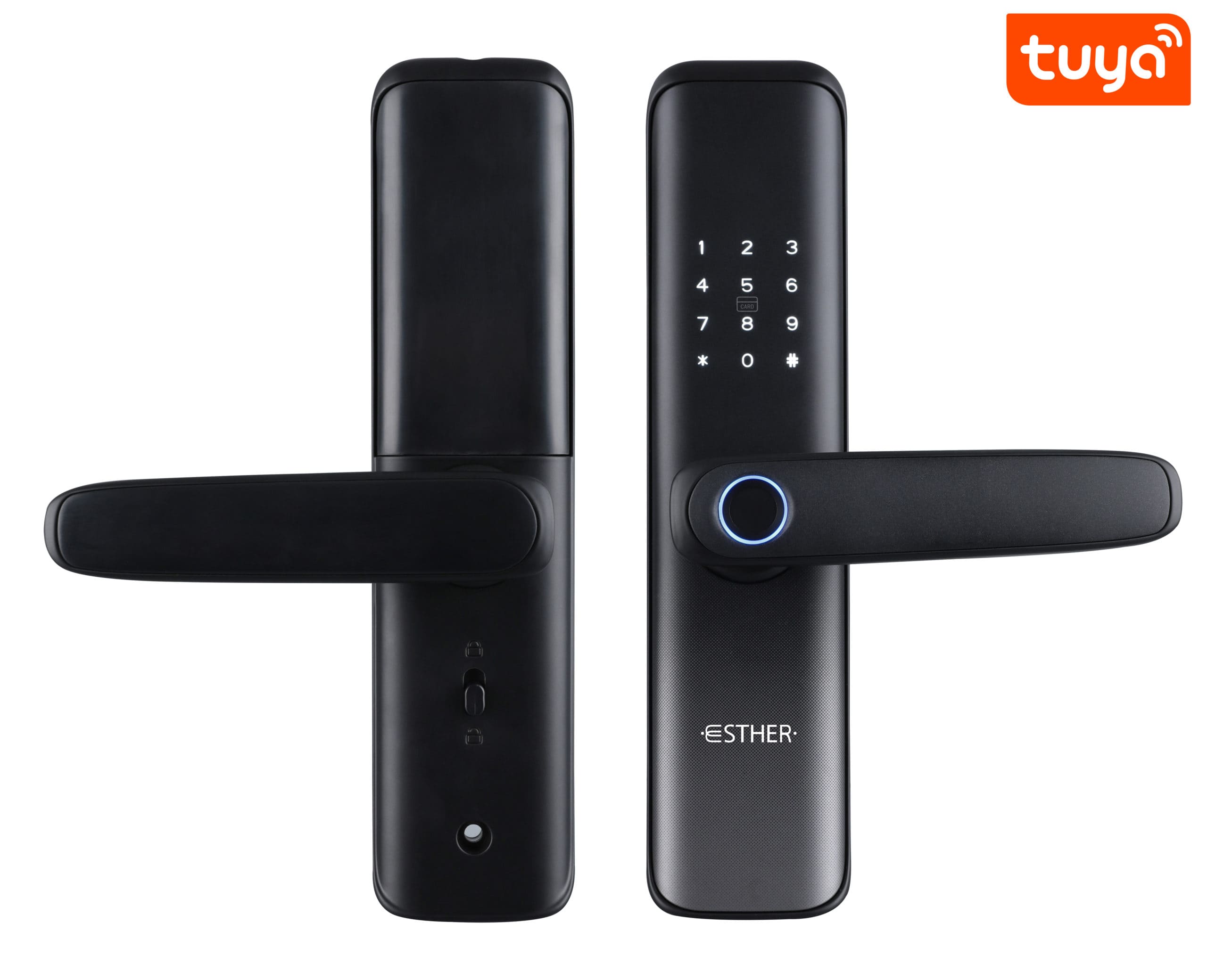 Khóa cửa điện tử với hệ thống TUYA Karat EAE-07-417-55