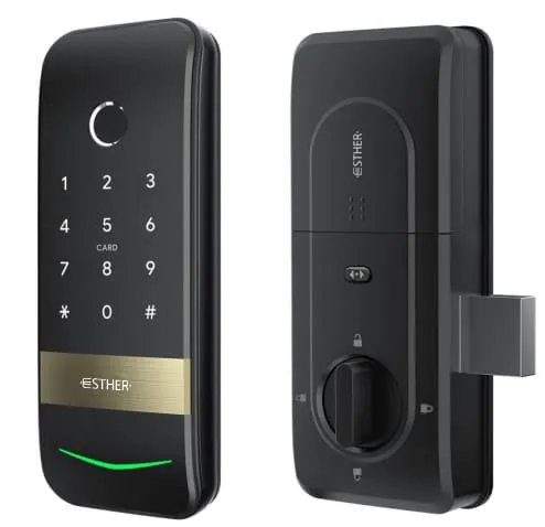 Chốt cửa điện tử Esther với hệ thống TUYA Karat EAE-01-212-55