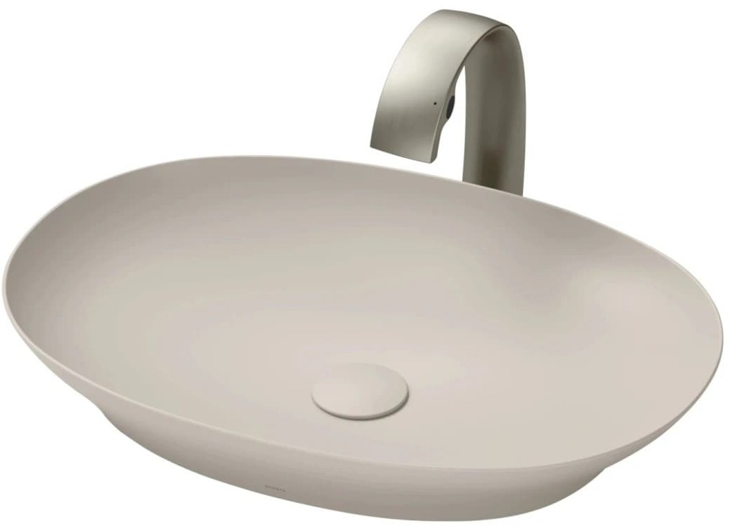 Chậu Rửa Lavabo đặt bàn màu be TOTO LT4706#MBE