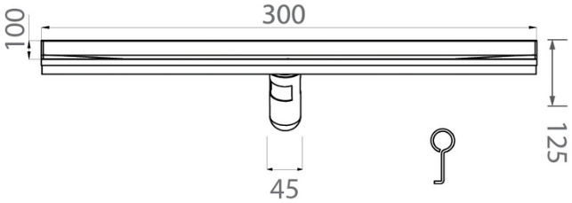 Bản vẽ ga thoát sàn Techbath T1921.03