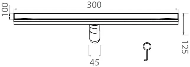 Bản vẽ ga thoát sàn Techbath T1921.03