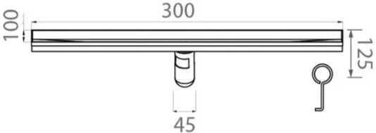 Bản vẽ ga thoát sàn Techbath T1921.06