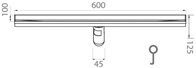 Bản vẽ ga thoát sàn Techbath T1921.07