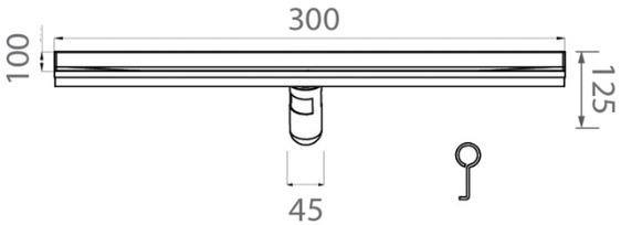 Bản vẽ ga thoát sàn Techbath T1921.09