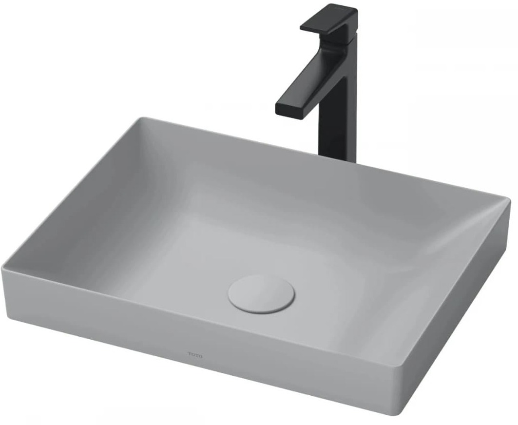 Chậu Rửa Lavabo đặt bàn màu xám TOTO LT4715G19#MGR