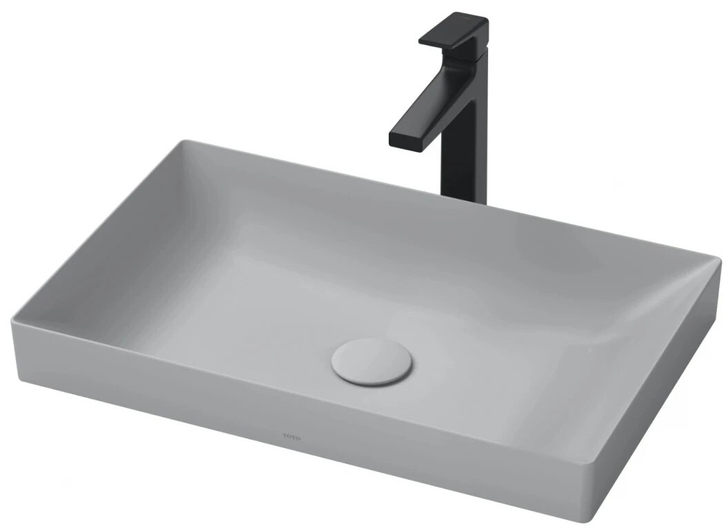 Chậu Rửa Lavabo đặt bàn màu xám TOTO LT4716G17#MGR