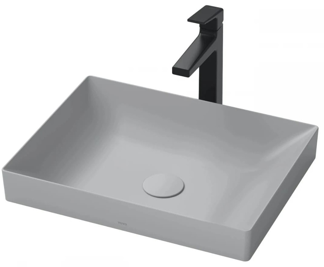 Chậu Rửa Lavabo đặt bàn màu xám TOTO LT4715G17#MGR